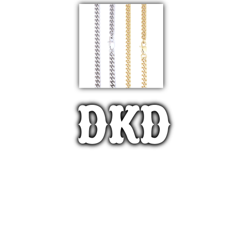 Custom Letters Freibeuter Font Necklace