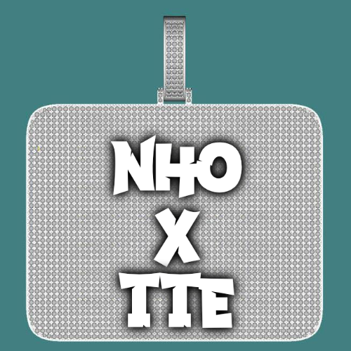 CUSTOM LETTER NECKLACE 3D BIG SQUARE