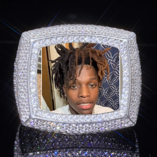 3D CUSTOM PICTURE ICED RING