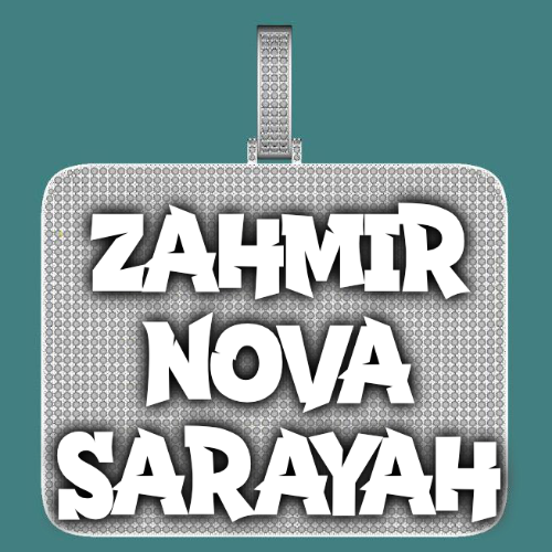 CUSTOM LETTER NECKLACE 3D BIG SQUARE