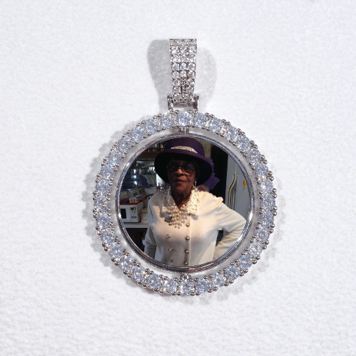 3D Spinning 2-Faced Custom Picture Pendant