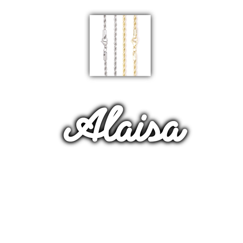 Script Custom Letter Necklace