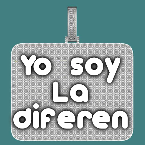 CUSTOM LETTER NECKLACE 3D BIG SQUARE