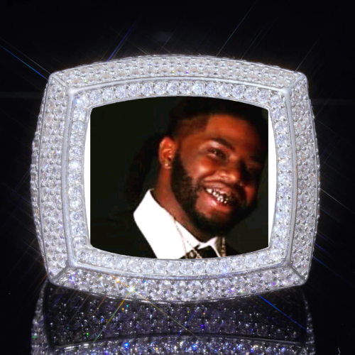 3D CUSTOM PICTURE ICED RING