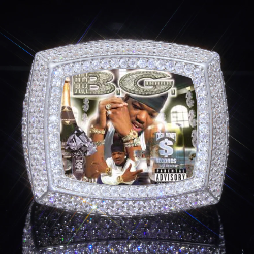 3D CUSTOM PICTURE ICED RING