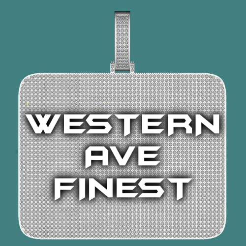 CUSTOM LETTER NECKLACE 3D BIG SQUARE