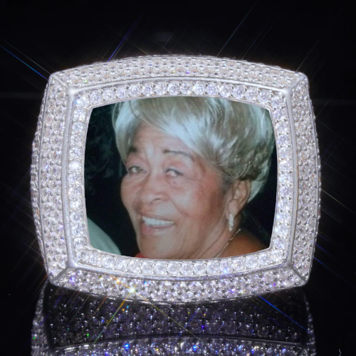 3D CUSTOM PICTURE ICED RING
