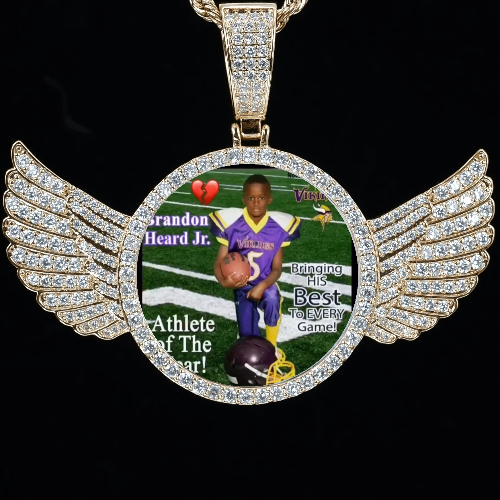 CUSTOM PICTURE PENDANT STYLE-4