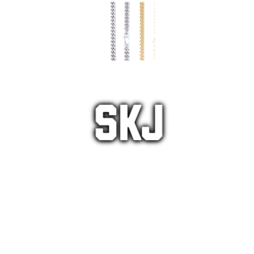Custom Letters Baguette Two Layer Necklace