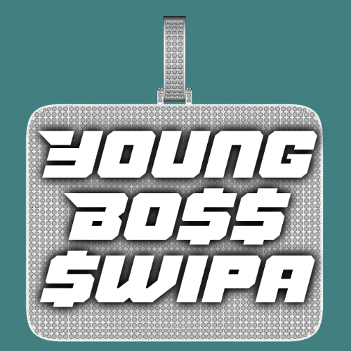 CUSTOM LETTER NECKLACE 3D BIG SQUARE