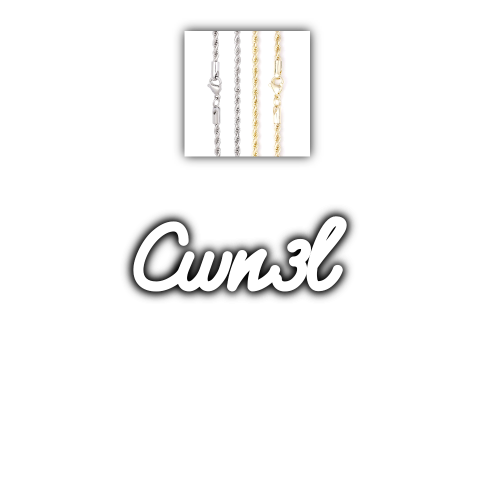 Script Custom Letter Necklace