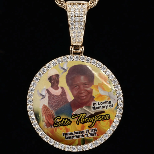 CUSTOM PICTURE PENDANT STYLE-1