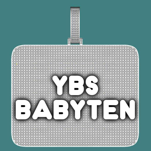 CUSTOM LETTER NECKLACE 3D BIG SQUARE