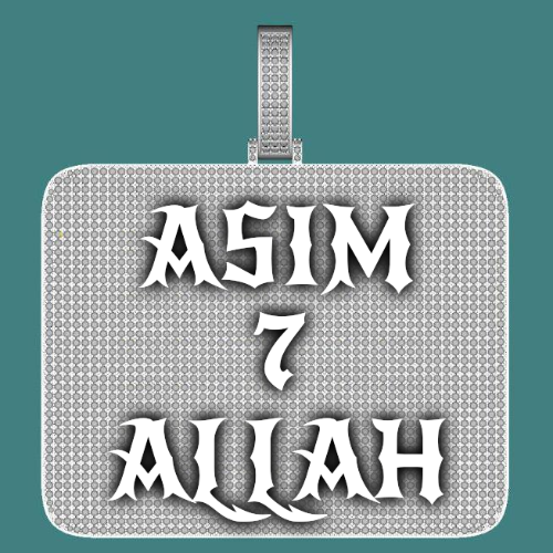 CUSTOM LETTER NECKLACE 3D BIG SQUARE