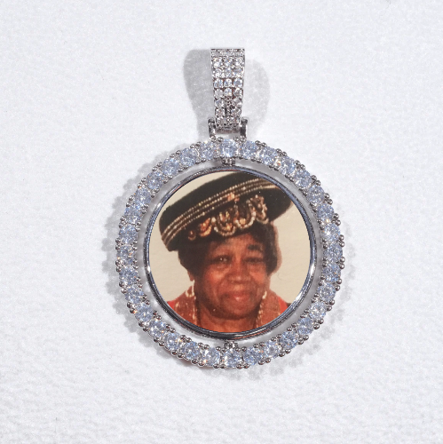 3D Spinning 2-Faced Custom Picture Pendant