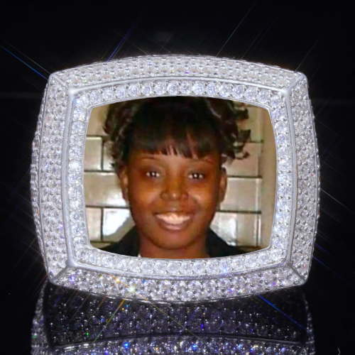 3D CUSTOM PICTURE ICED RING