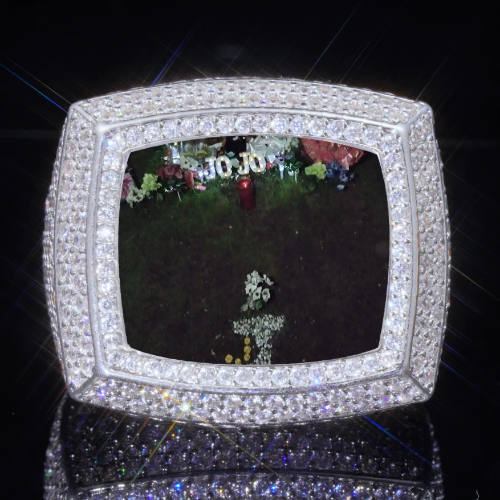 3D CUSTOM PICTURE ICED RING