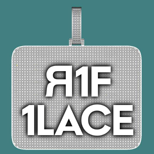 CUSTOM LETTER NECKLACE 3D BIG SQUARE