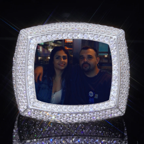 3D CUSTOM PICTURE ICED RING