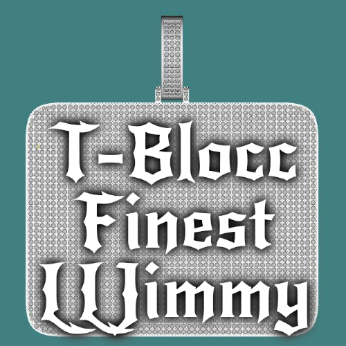 CUSTOM LETTER NECKLACE 3D BIG SQUARE