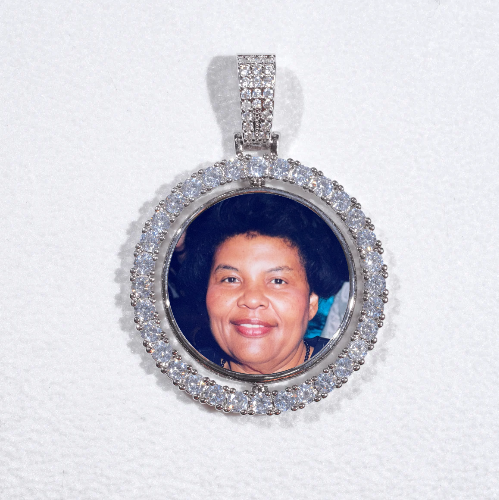 3D Spinning 2-Faced Custom Picture Pendant