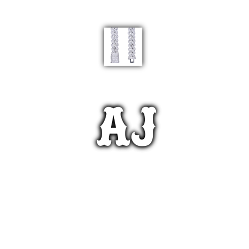 Custom Letters Freibeuter Font Necklace