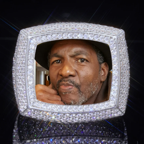 3D CUSTOM PICTURE ICED RING