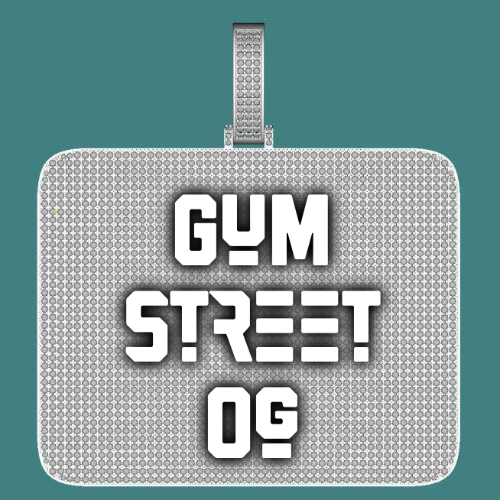 CUSTOM LETTER NECKLACE 3D BIG SQUARE
