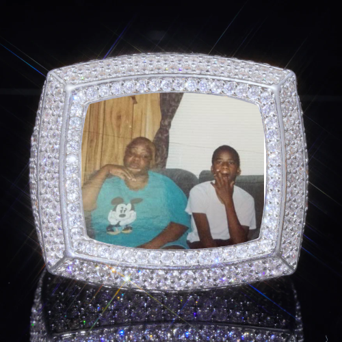 3D CUSTOM PICTURE ICED RING