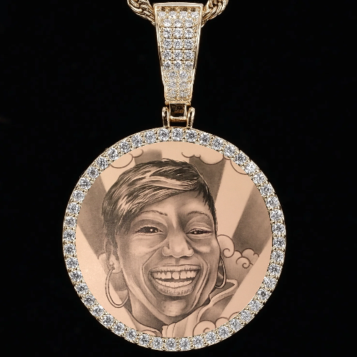 CUSTOM PICTURE PENDANT STYLE-1