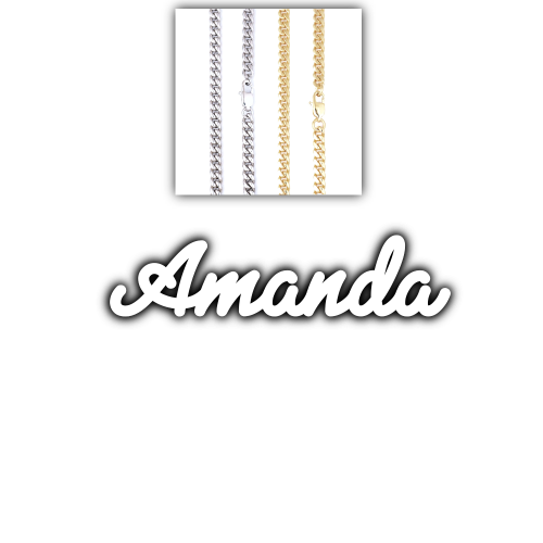 Script Custom Letter Necklace