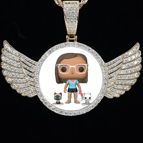 CUSTOM PICTURE PENDANT STYLE-4