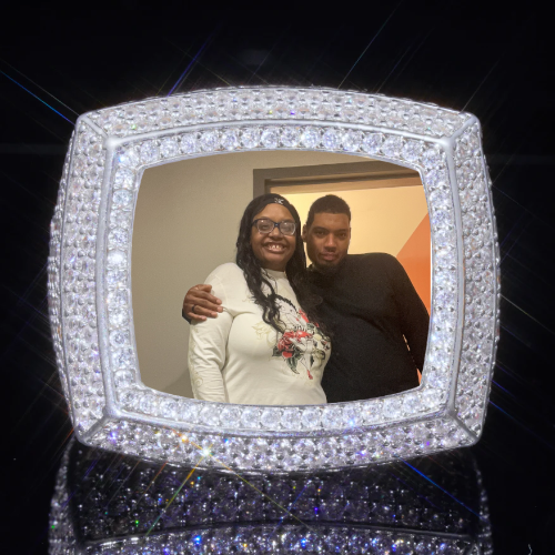 3D CUSTOM PICTURE ICED RING