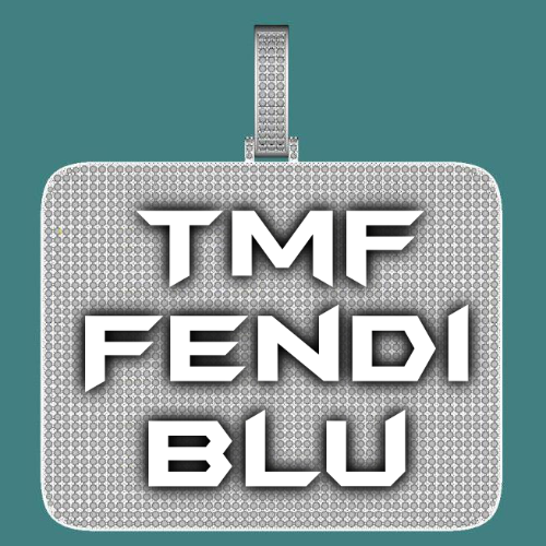 CUSTOM LETTER NECKLACE 3D BIG SQUARE
