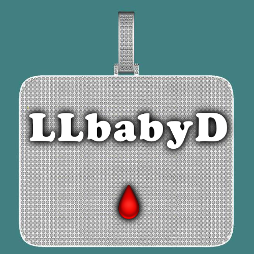 CUSTOM LETTER NECKLACE 3D BIG SQUARE