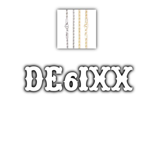 Custom Letters Freibeuter Font Necklace