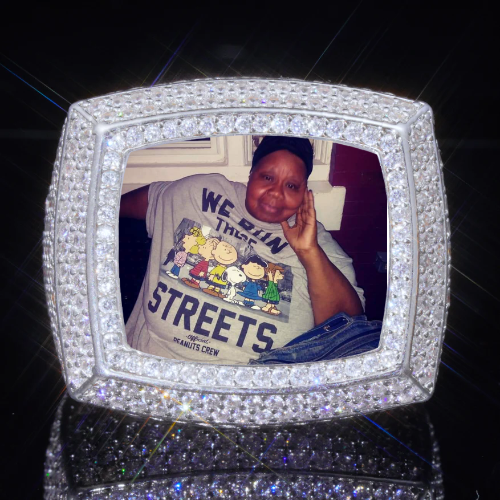 3D CUSTOM PICTURE ICED RING