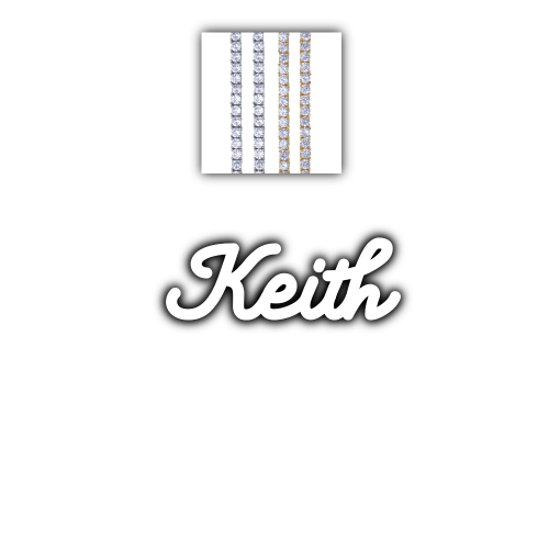 Script Custom Letter Necklace