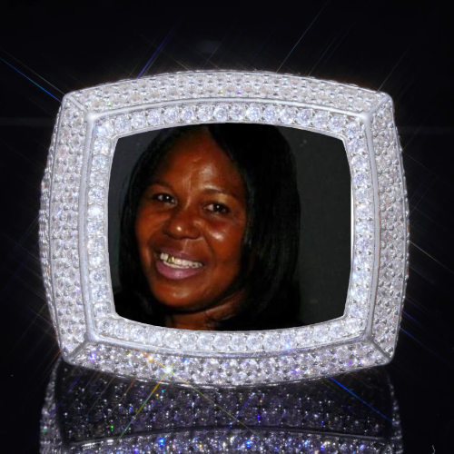 3D CUSTOM PICTURE ICED RING