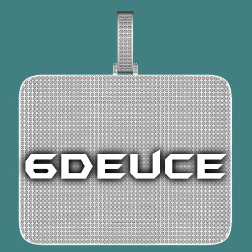 CUSTOM LETTER NECKLACE 3D BIG SQUARE