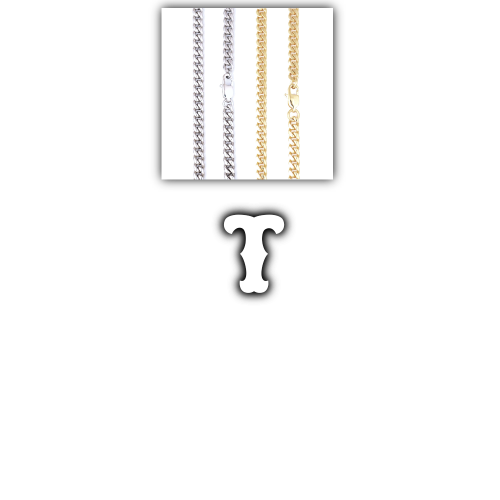 Custom Letters Freibeuter Font Necklace