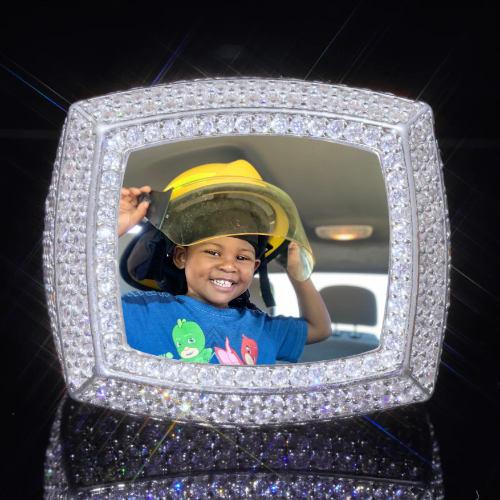 3D CUSTOM PICTURE ICED RING