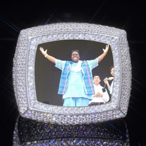 3D CUSTOM PICTURE ICED RING