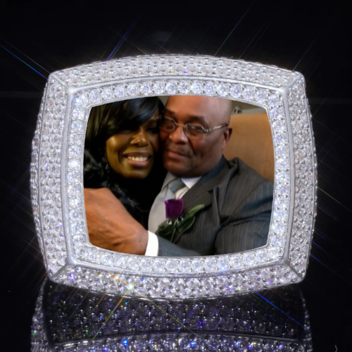3D CUSTOM PICTURE ICED RING