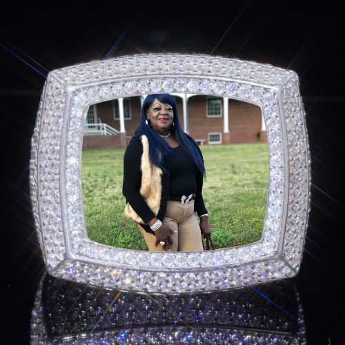 3D CUSTOM PICTURE ICED RING