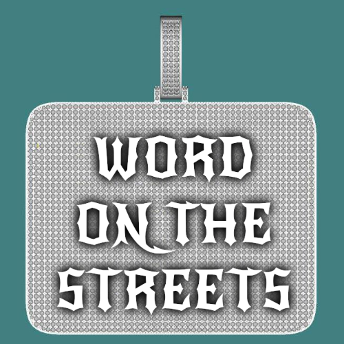 CUSTOM LETTER NECKLACE 3D BIG SQUARE