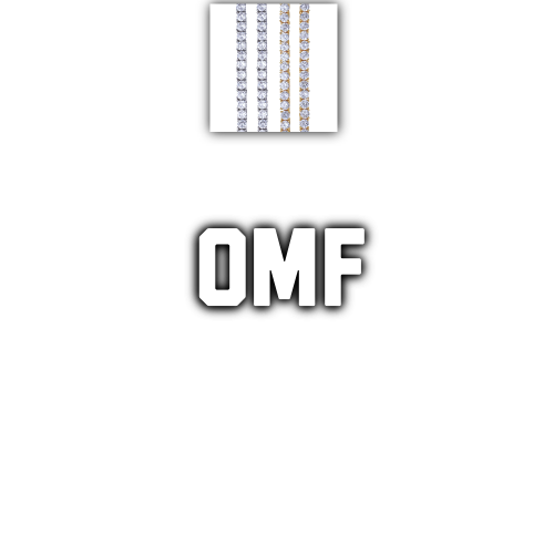 Custom Letters Baguette Two Layer Necklace
