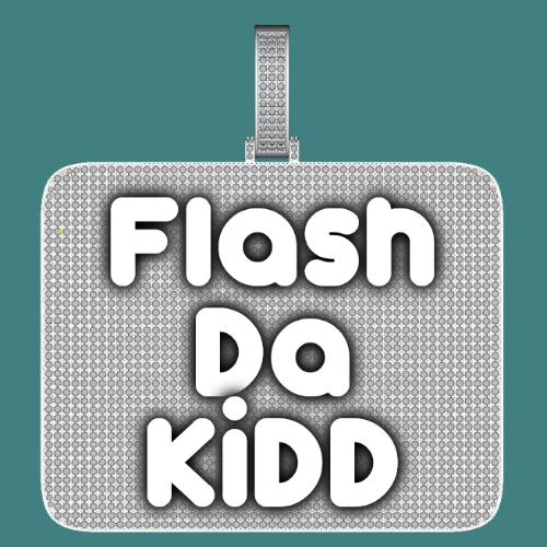 CUSTOM LETTER NECKLACE 3D BIG SQUARE