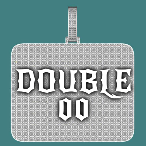 CUSTOM LETTER NECKLACE 3D BIG SQUARE