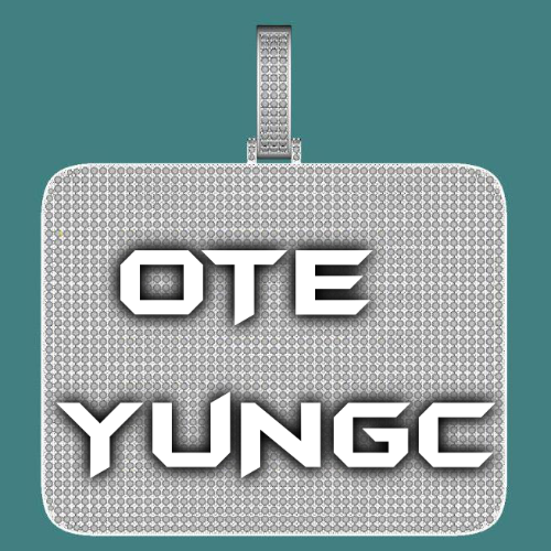 CUSTOM LETTER NECKLACE 3D BIG SQUARE